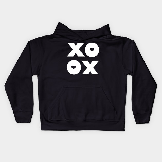 XOXO - Valentines day gift Kids Hoodie by CMDesign